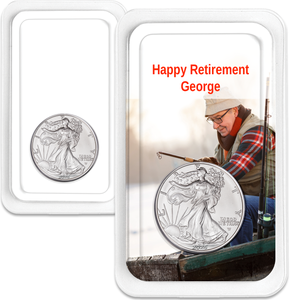 Personalized 2025 American Silver Eagle Showpak Main Image