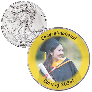 Personalized 2026 American Silver Eagle Main Image