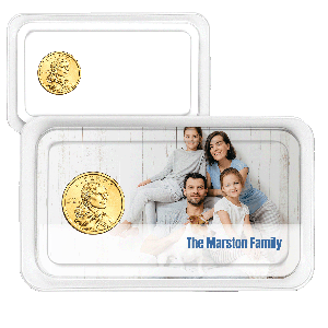 Personalized 2026 Native American Dollar Showpak Main Image