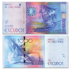 2014 Cape Verde 1,000 Escudos Note Main Image