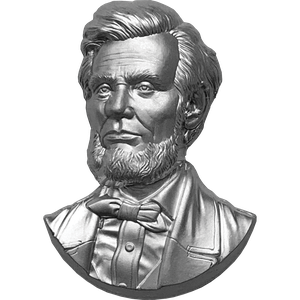 2022 Fiji 1 oz. Silver $2 Heroes of History, Abraham Lincoln Main Image
