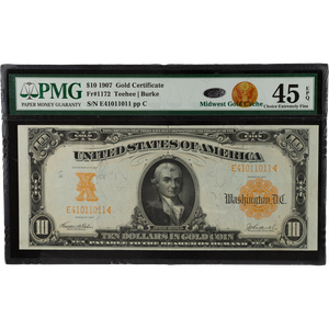 Series 1907 $10 Gold Certificate Main Image
