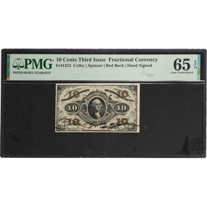 1864-1869 10¢ Fractional Currency Main Image