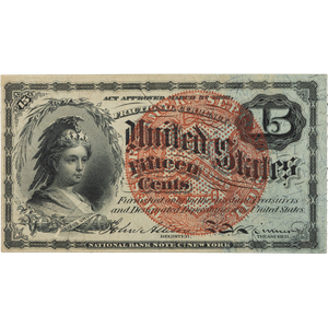 1869-1875 15¢ Fractional Note Main Image