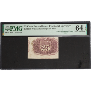 1863-1867 25¢ Fractional Note Main Image