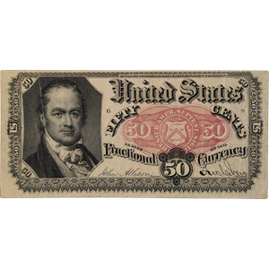 1874-1876 50 Cent Civil War-Era Fractional Note Main Image