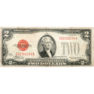 1928D $2 Legal Tender Note Main Image