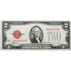 1928F $2 Legal Tender Note, Fine Main Image