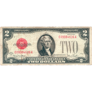 1928G $2 Legal Tender Note Main Image
