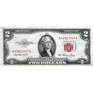 1953 $2 Legal Tender Note Main Image