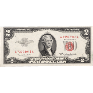1953B $2 Legal Tender Note CUNC Main Image