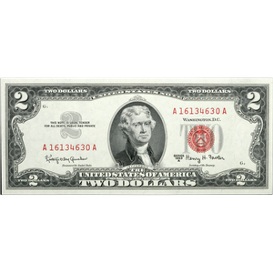 1963A $2 Legal Tender Note Main Image