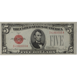 1928F $5 Legal Tender Note Main Image
