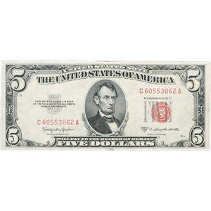 1953C $5 Legal Tender Note F Main Image