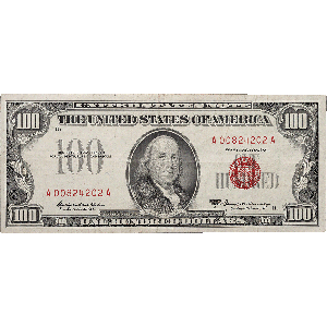 1966A $100 Legal Tender Note Main Image