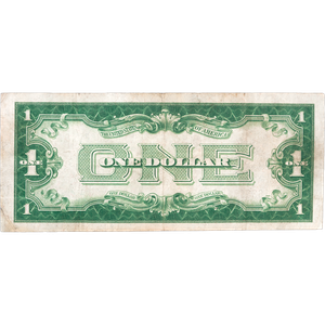 1928A $1 Silver Certificate, "Funnyback" Main Image