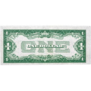 1928A $1 Silver Certificate, "Funnyback" Main Image