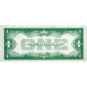 1934 $1 Silver Certificate, "Funnyback," Fine Main Image