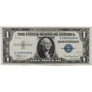 1935 $1 Silver Certificate CCU Main Image