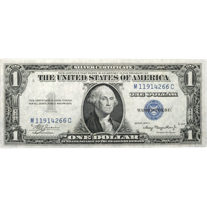 1935A $1 Silver Certificate F Main Image