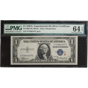 1935A $1 Silver Certificate, Red "R" Overprint Main Image