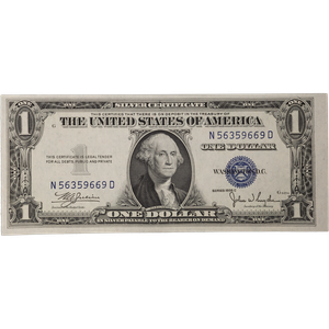 1935C $1 Silver Certificate CUNC Main Image