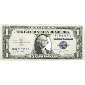 1935D $1 Silver Certificate, Narrow Design, Choice Crisp Uncirculated Main Image