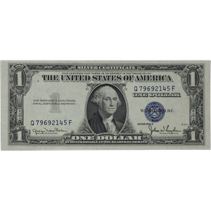 1935D $1 Silver Certificate, Wide Design CUNC Main Image