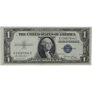 1935E $1 Silver Certificate AU Littleton Coin Company