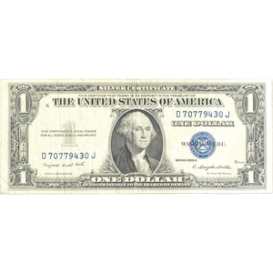 1935F $1 Silver Certificate F Main Image