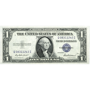 1935F $1 Silver Certificate CCU Littleton Coin Company