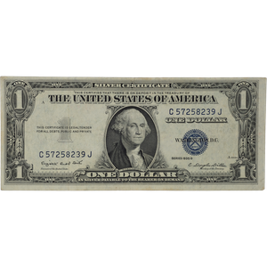 1935G $1 Silver Certificate Very Fine Littleton Coin Company