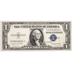 1935G $1 Silver Certificate, Choice Crisp Uncirculated Main Image