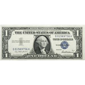 1957 $1 Silver Certificate CUNC Main Image