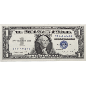 1957A $1 Silver Certificate Main Image
