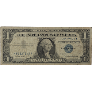 1957A $1 Silver Certificate Star Note Littleton Coin Company