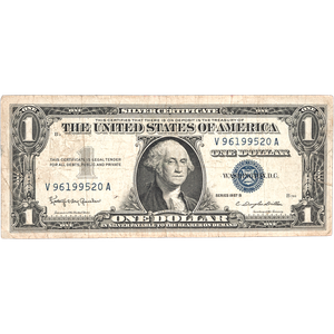 1957B $1 Silver Certificate F Main Image