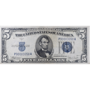 1934C $5 Silver Certificate XF Main Image