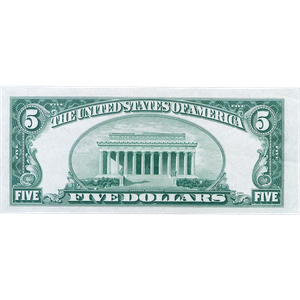1953A $5 Silver Certificate VF Littleton Coin Company