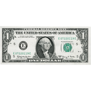 Series 1963A $1 Federal Reserve Note Main Image