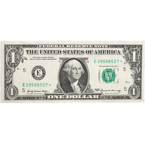 1969 $1 Federal Reserve Star Note - Richmond Main Image
