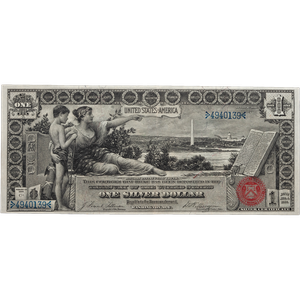 1896 $1 Silver Certificate, Educational Note Main Image
