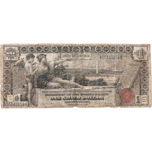 1896 $1 Silver Certificate, Educational Main Image
