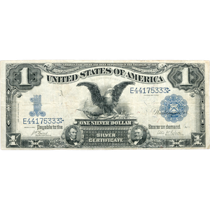 Series 1899 $1 Large Size Silver Certificate, Black Eagle Main Image