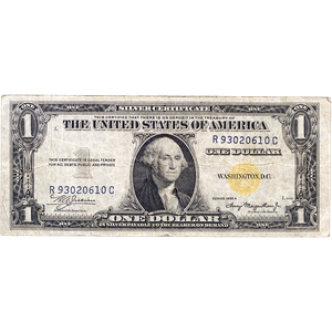 1935A WWII North Africa $1 Emergency Note VG Main Image