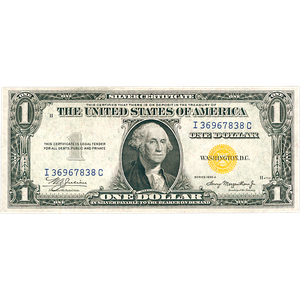 1935A WWII North Africa $1 Emergency Note CUNC Main Image