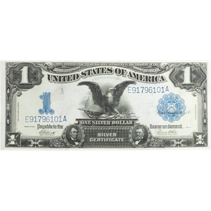 Series 1899 $1 Large Size Silver Certificate, Black Eagle Main Image
