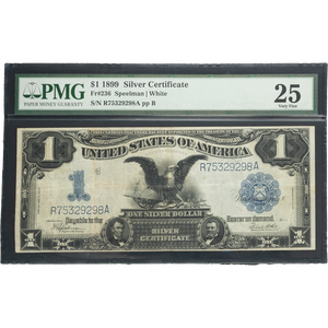 1899 $1 Silver Certificate, Black Eagle Main Image