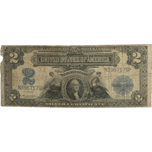 Series 1899 $2 Large Size Silver Certificate Main Image