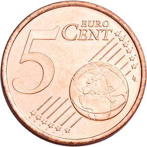 1999-Date France Copper-Plated Steel 5 Euro Cents Main Image